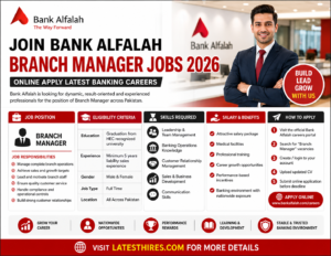 Join Bank Alfalah Branch Manager Jobs 2026 | Online Apply Latest Banking Careers
