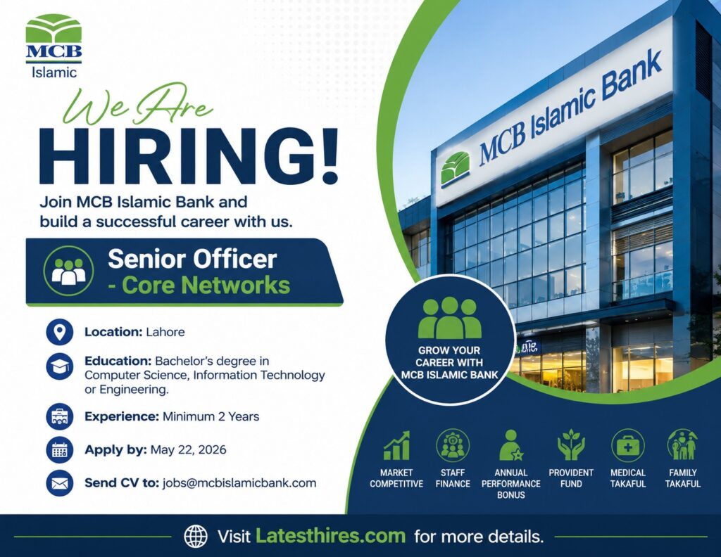Join Now MCB Bank Jobs 2026 Online Apply | Latest Banking Careers in Pakistan | Latesthires