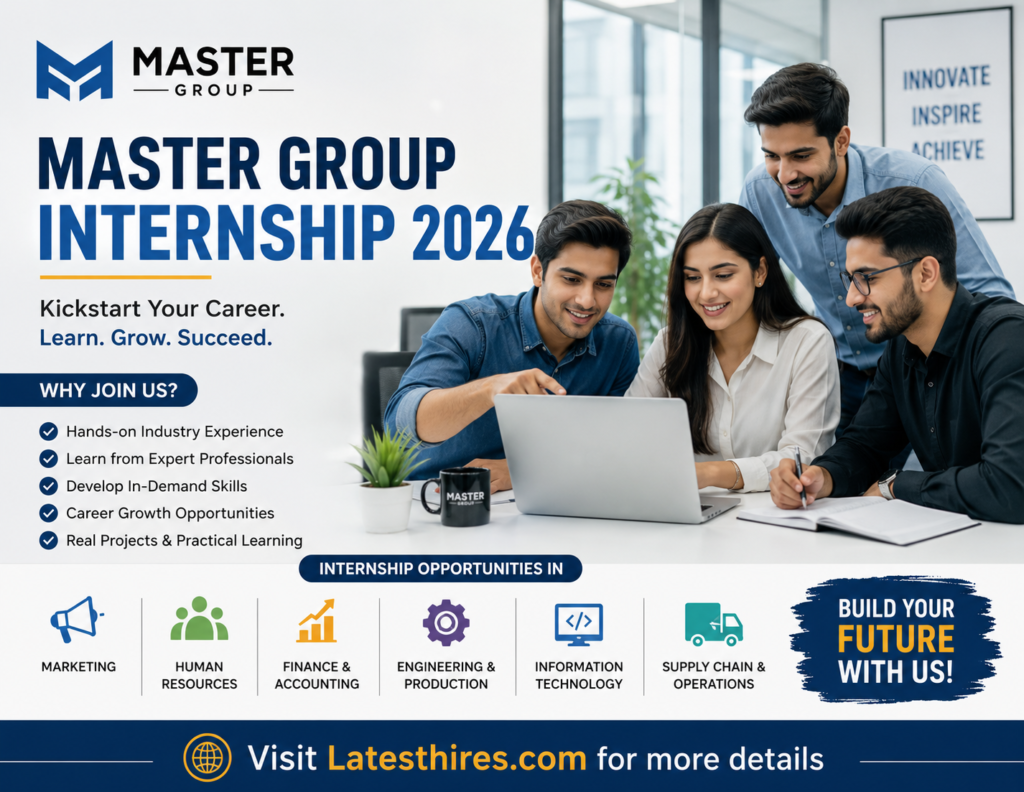 Master Group Internship 2026 | Complete Guide to Career Growth Opportunities | Apply Online