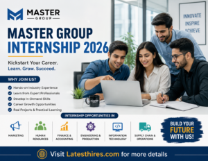 Master Group Internship 2026 | Complete Guide to Career Growth Opportunities | Apply Online