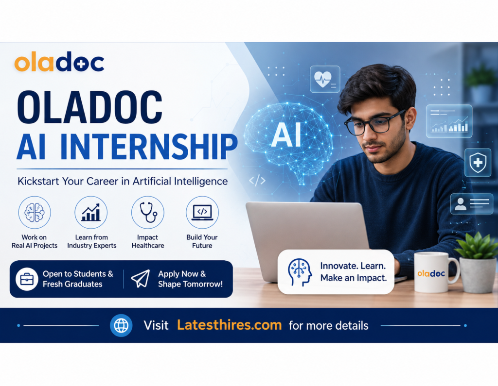 OlaDoc AI Internship 2026 Best time to launch Your Career in Artificial Intelligence